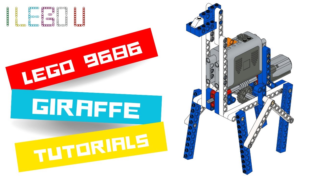LEGO 9686 Building Instructions - GIRAFFE - [design by I LEGO U