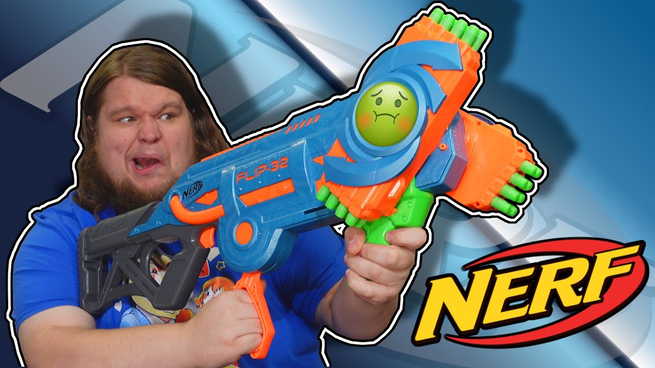 The BIGGEST Flip Yet - NERF Elite 2.0 FlipShots Flip-32 - YouTube