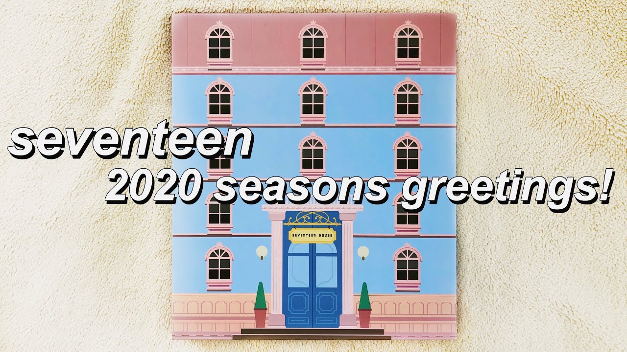 SEVENTEEN 2020 SEASONS GREETINGS UNBOXING! 🤩 - YouTube
