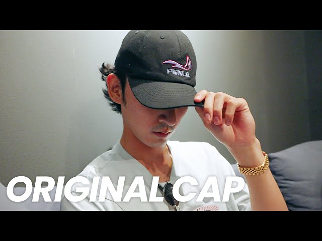 FEELS. LOGO CAP BLACK 上杉柊平 KANDYTOWN FEELS. LOGO CAP BLACK