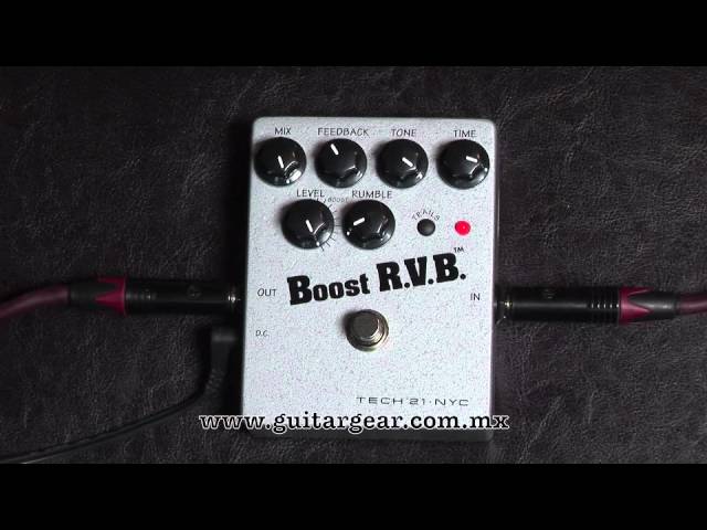 Tech 21 Boost RBV w/trails Demo Reverb - YouTube