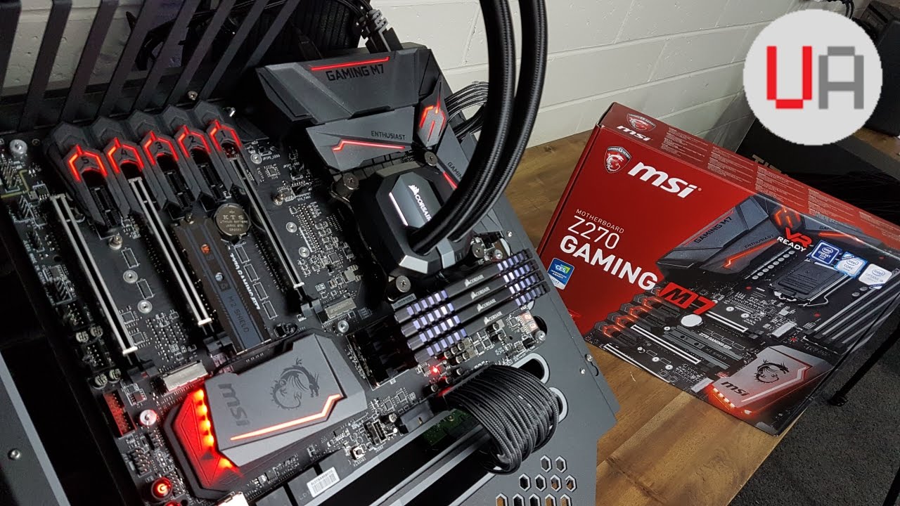 MSI Z270 Gaming M7 Review - My New Test Bench Board! - YouTube