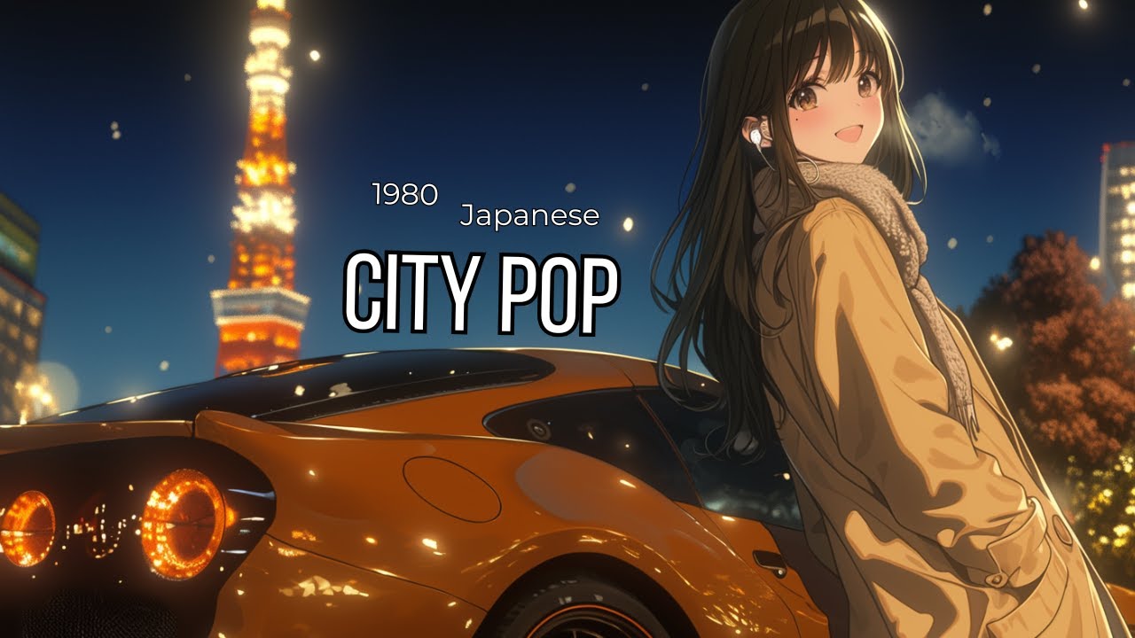 80s Japanese City Pop Mix】Tokyo Midnight Drive|星屑の交差点で見た