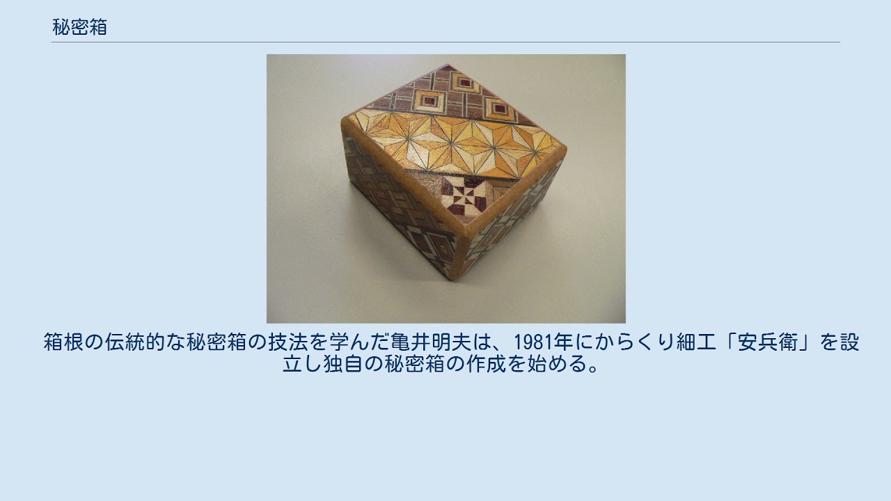 KARAKURI BOX カラクリ箱 egg 卵型 安兵衛 亀井明夫 パズル｜