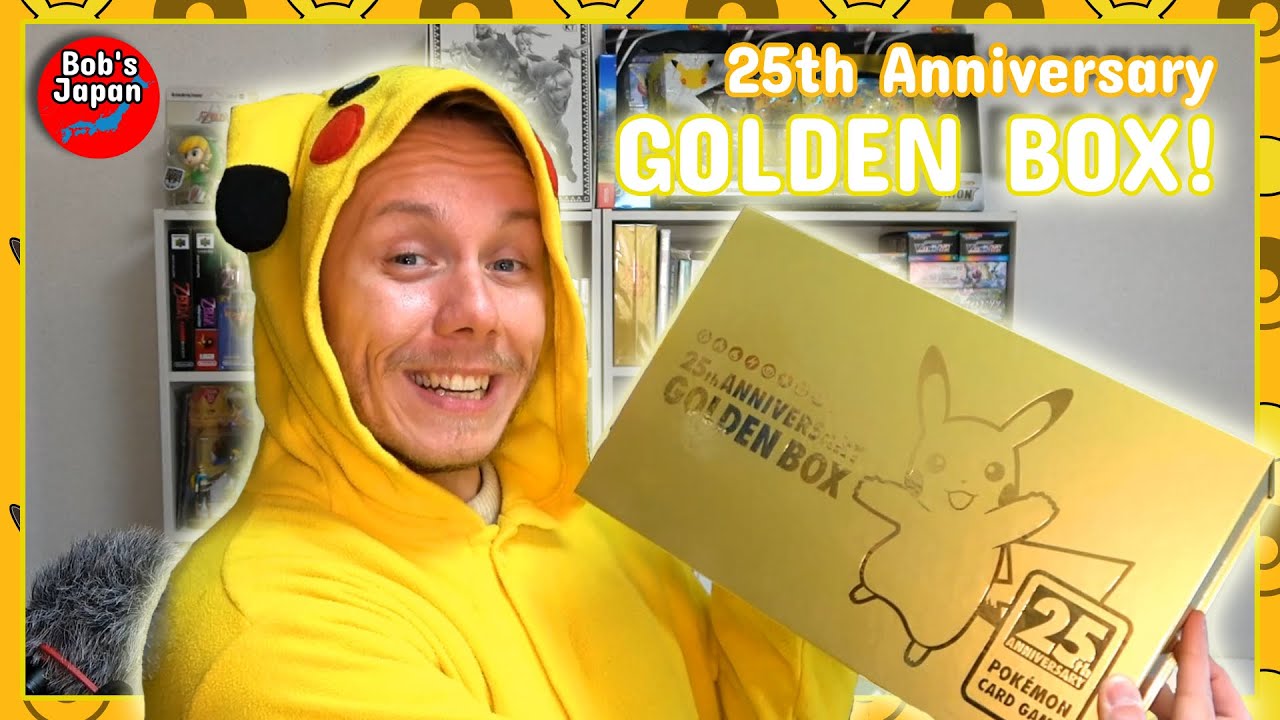 Pokémon 25th Anniversary Golden Box Opening!! - YouTube