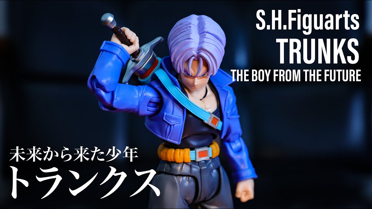 ベジータをに気にする未来から来たトランクス