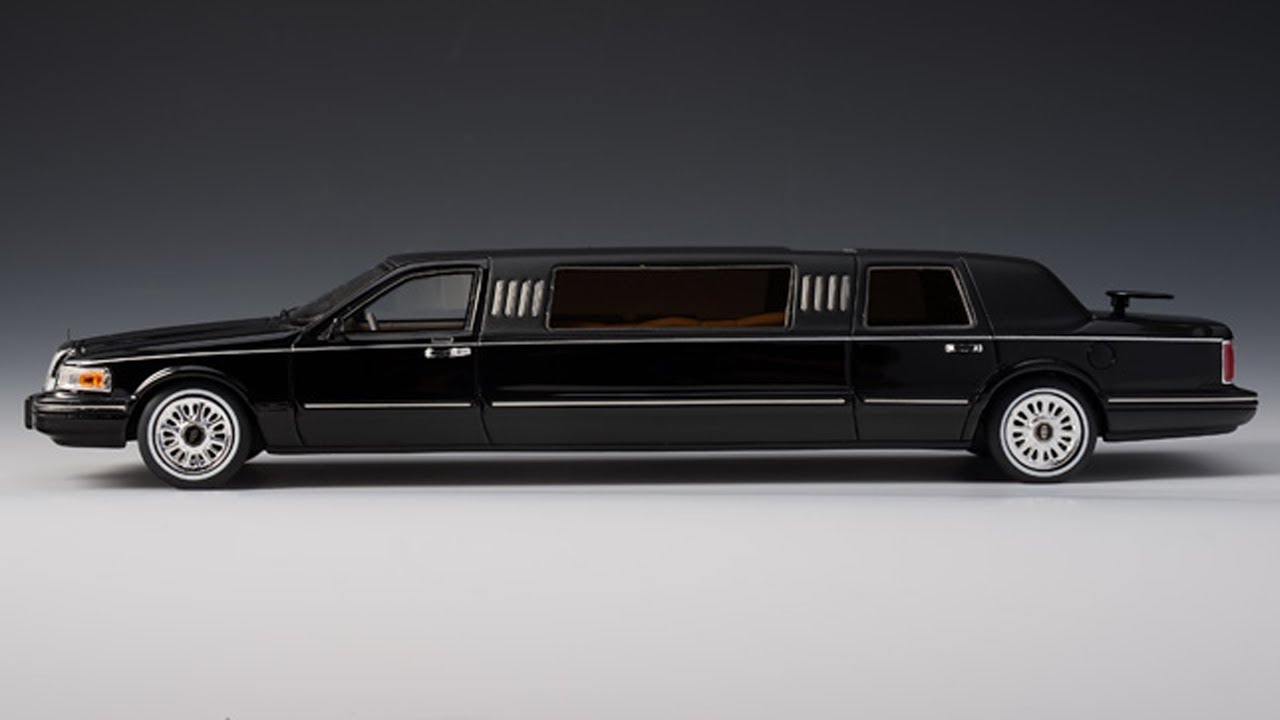 1/43 GIM製 1997 Lincoln TownCar Limousine GLM-MODELS GLM43102901