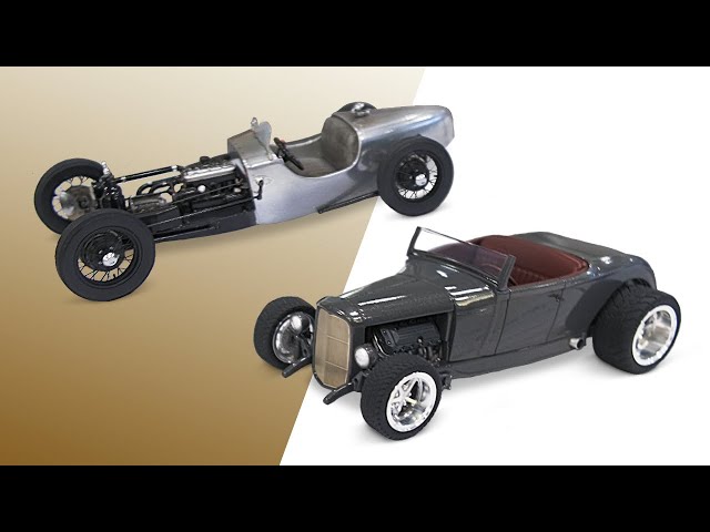 Two Extremes From the Same Ford '29 Model A Roadster Kit - YouTube