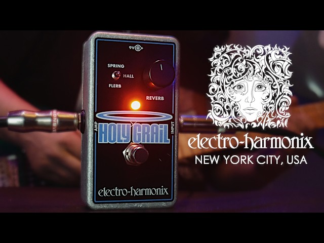 EHX Holy Grail Nano Reverb Pedal Demo - YouTube