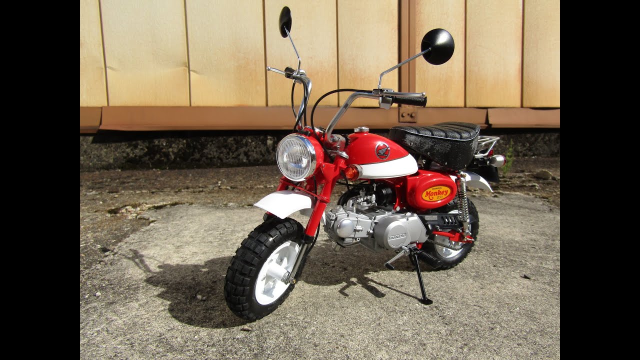 T-GARAGE店長がキットレビュー＆製作 タミヤ 1/6 ホンダ モンキー 2000