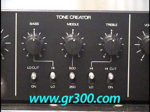 Roland SIP-301 Bass Guitar Preamp Equalizer Details - YouTube