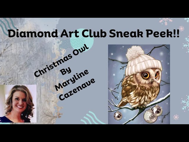 Diamondartclub クリスマスフクロウ Christmasowl Diamondartclub