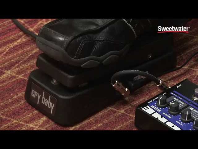 Dunlop GCB95 Crybaby Wah Pedal Review by Sweetwater - YouTube
