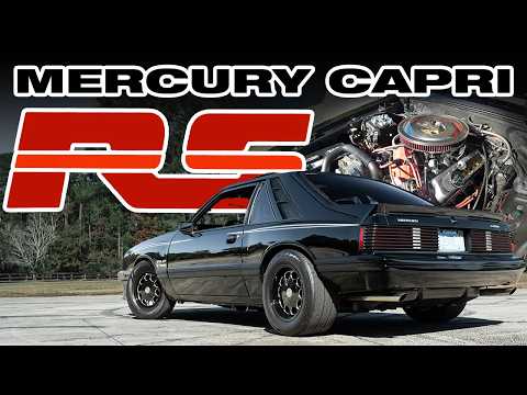 Rare 1982 Mercury Capri RS - YouTube