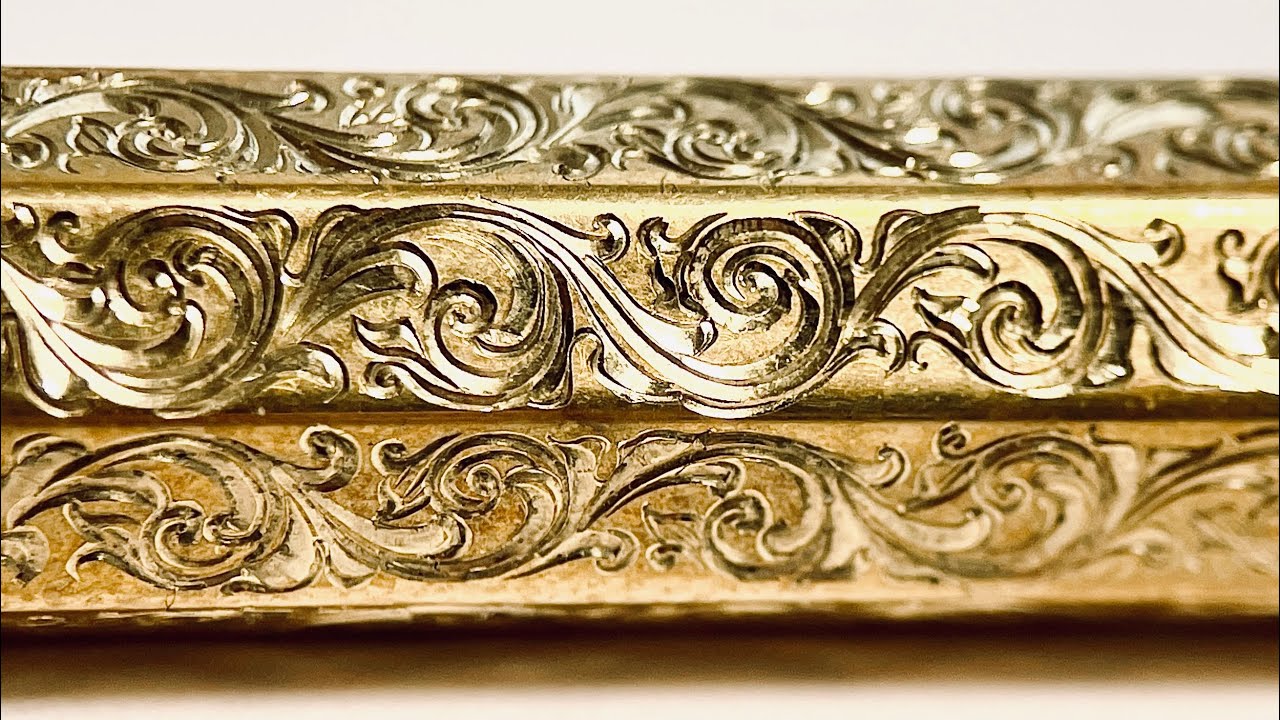 sharp pencil 『 KAWECO SPECIAL arabesque 』hand engraving Burin