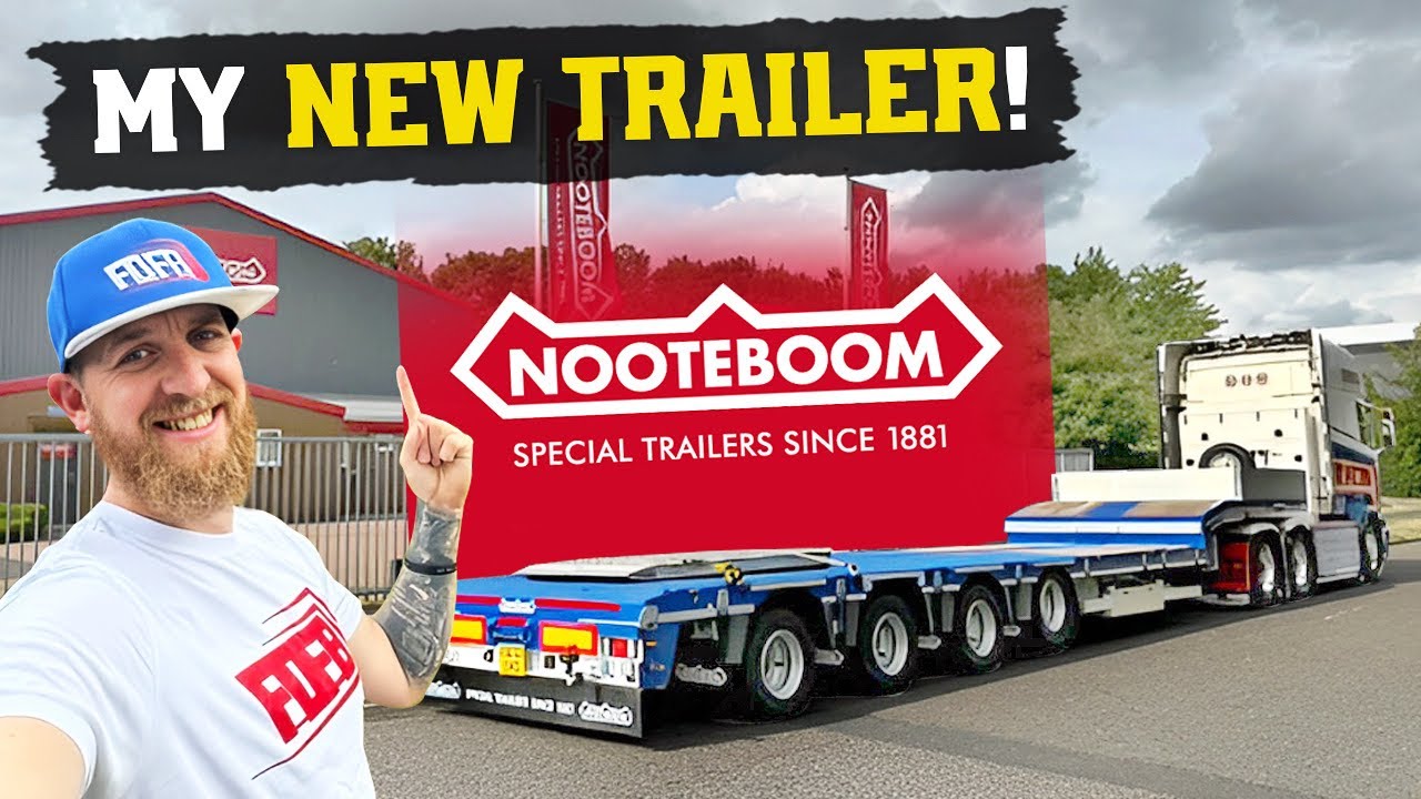 ノーテブーム 2-axle Pendel-X Euro Low-loader ノーテブーム 2-axle