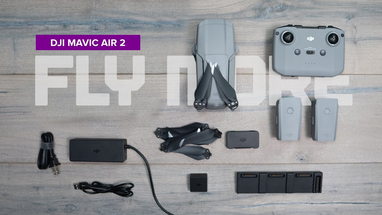 DJI Mavic Air 2 Fly More Combo - YouTube