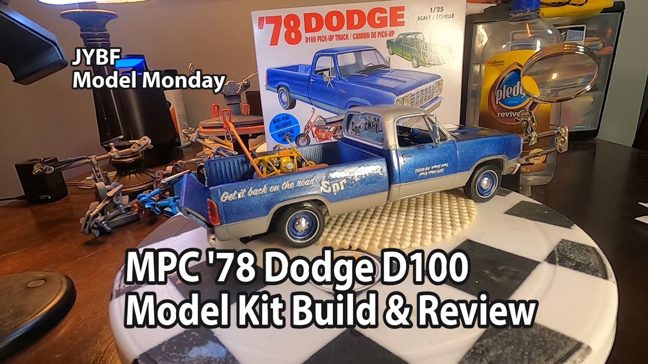 EP860 MPC 1978 Dodge D100 & Minibike Build & Review - YouTube