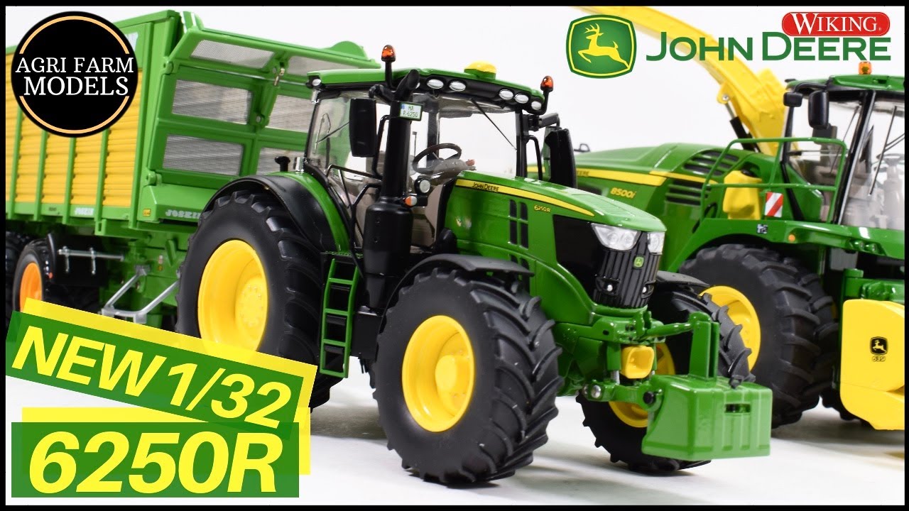 JOHN DEERE 6250R by WIKING (1/32 scale) | Farm model review #61