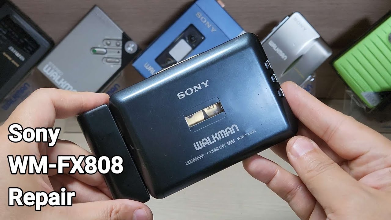 Sony WM-FX808 Repair Radio Cassette Player Walkman - YouTube
