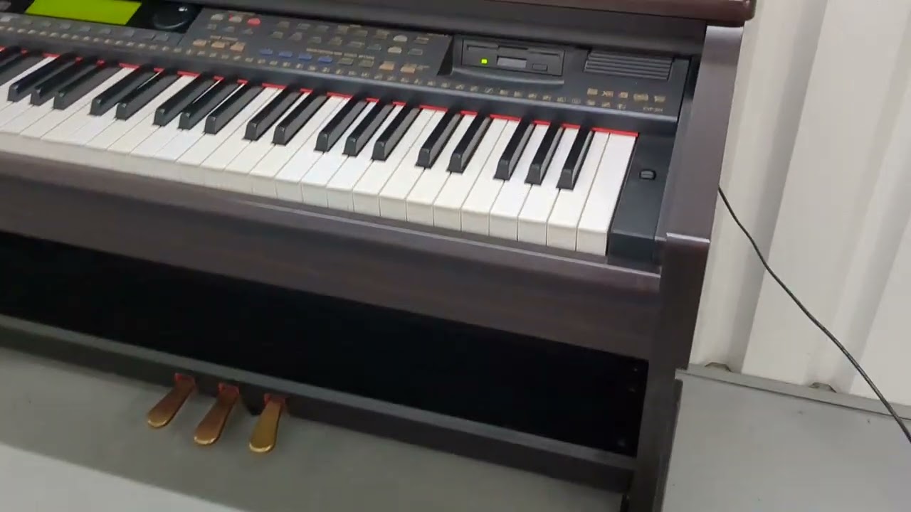 Yamaha Clavinova CVP-201 piano arranger 24078 - YouTube