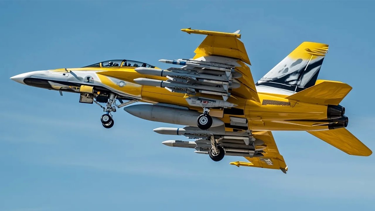 NEW F/A-18 Super Hornet After Upgrade Shocked The World! - YouTube
