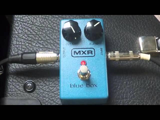MXR M-103 Blue Box - YouTube