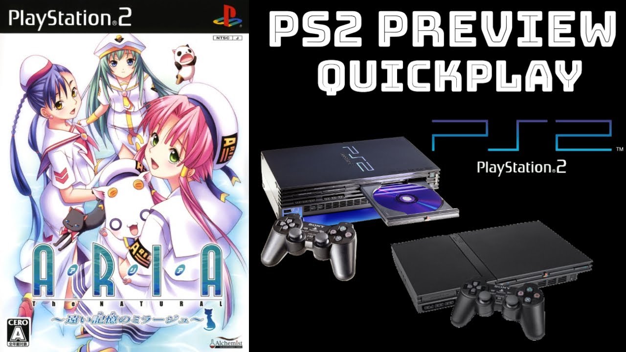 PREVIEW] PS2 - Aria: The Natural ~Tooi Yume no Mirage (HD, 60FPS