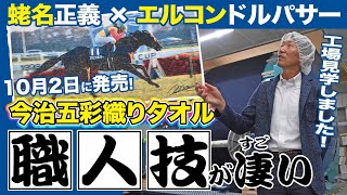 限定特典付き】蛯名正義×エルコンドルパサー今治五彩織りタオル先行