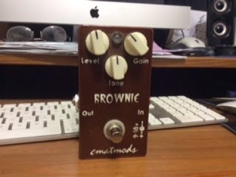 CMAT Mods Brownie review - One Great Pedal! - YouTube