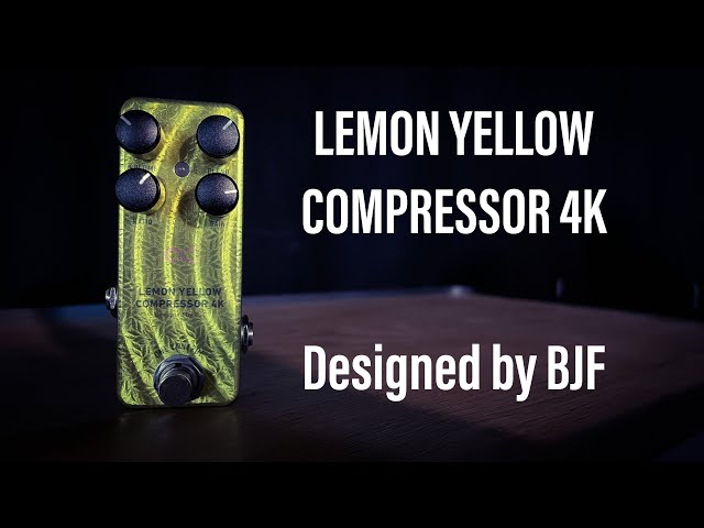 One Control Lemon Yellow Compressor 4k - Demo By Hans Johansson