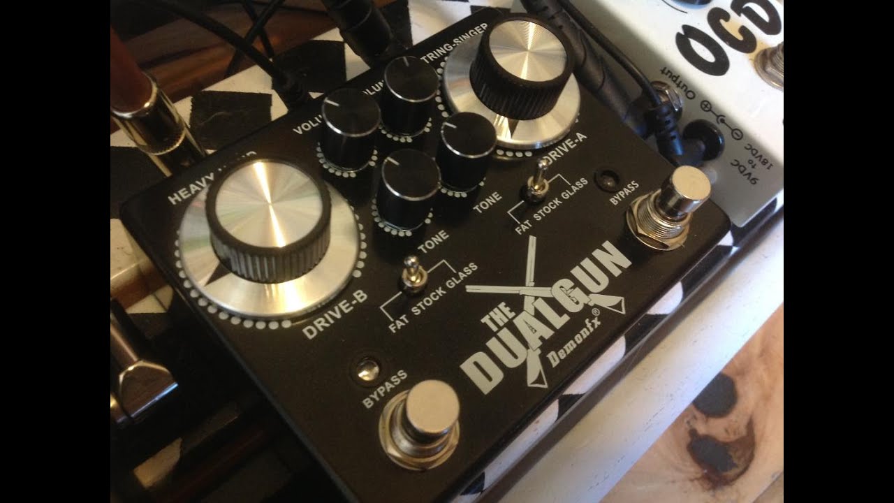 Demon FX Dual Gun Overdrive review - yep, it's good! - YouTube