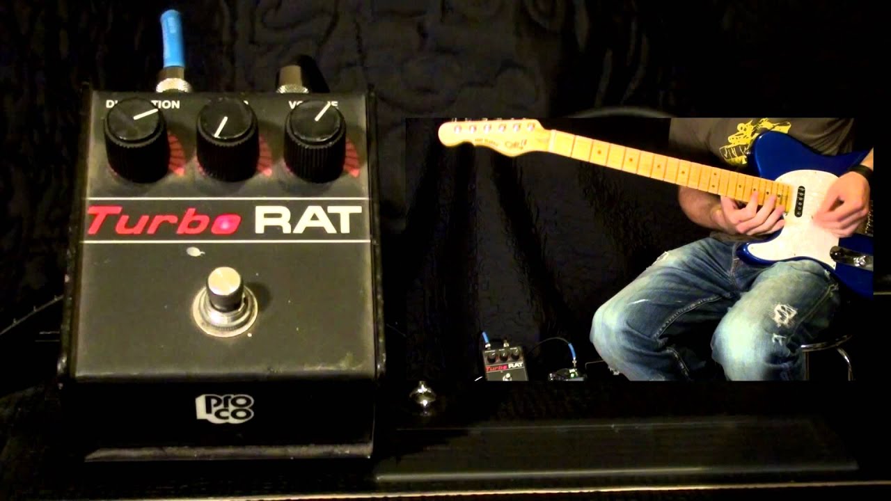 ProCo Turbo Rat Distortion Pedal - YouTube