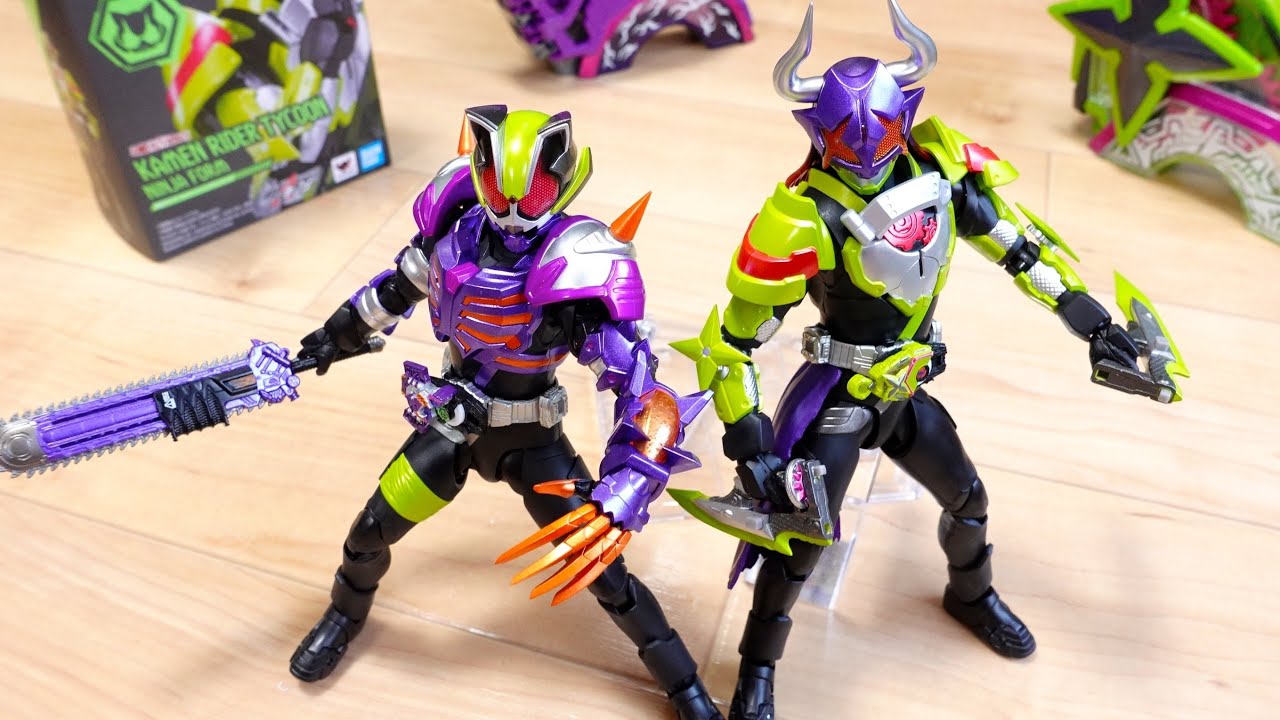 SHフィギュアアーツ 仮面ライダーギーツ タイクーン バッファ ナーゴ