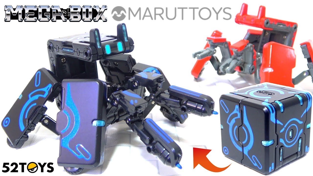 Cube transforms into a work robot! ] Mega Box 