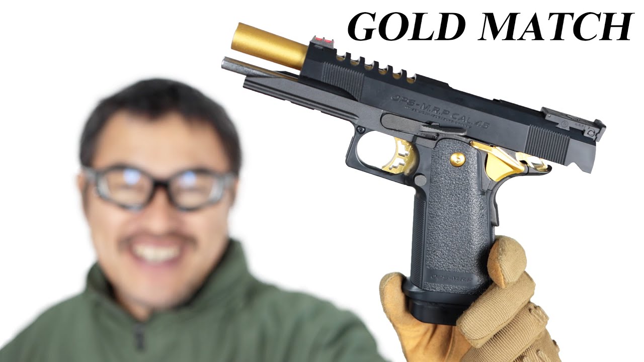 東京マルイ ハイキャパ5.1 ゴールドマッチ GBB Hi-CAPA5.1 GOLD MATCH