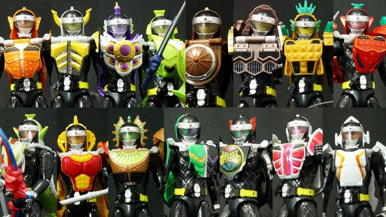 仮面ライダー鎧武 アームズチェンジシリーズ 23個セット まとめ売り