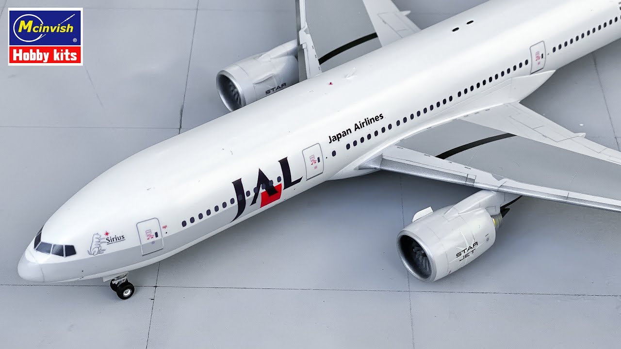 JAL ボーイング777-300ER 1/200 飛行機模型 Hasegawa 1/200 777-200