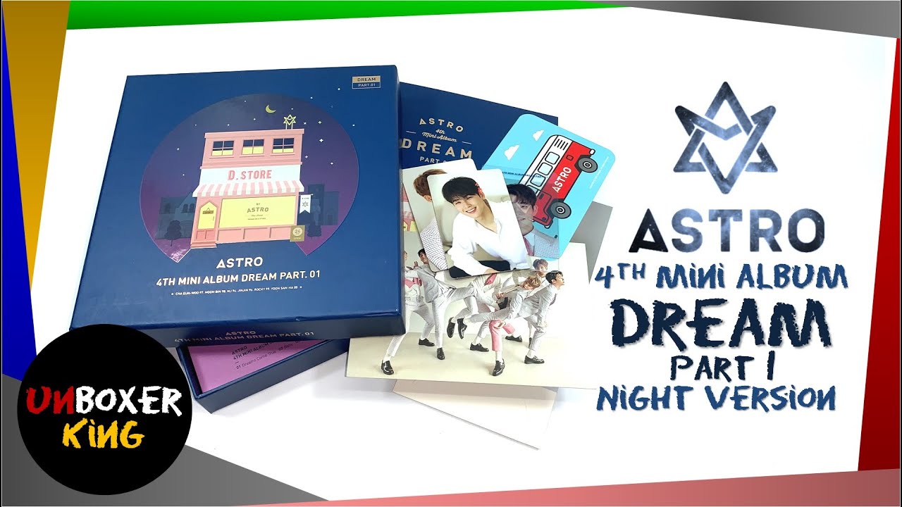 ASTRO 아스트로 || DREAM PART 1 || NIGHT VERSION || KPOP ALBUM