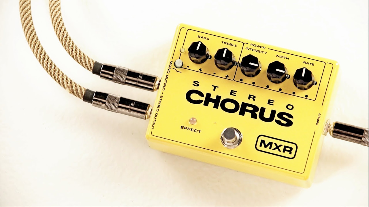 John Fruscianteも使用】MXR Stereo Chorus John Fruscianteも使用
