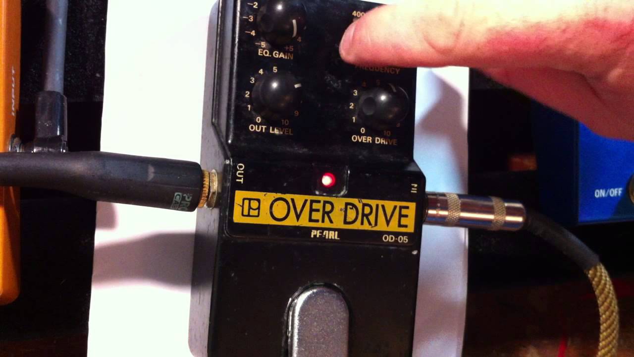 日本製 PEARL パール エフェクター オーバードライブ OD-05 【公式通販】