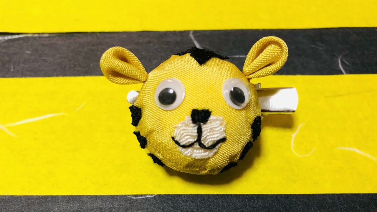 🐯阪神タイガース優勝祈願🐯 トラのブローチを作ってみました
