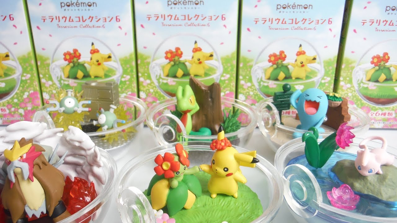 Pokemon Terrarium collection6 全6種 開封 ポケモン テラリウム