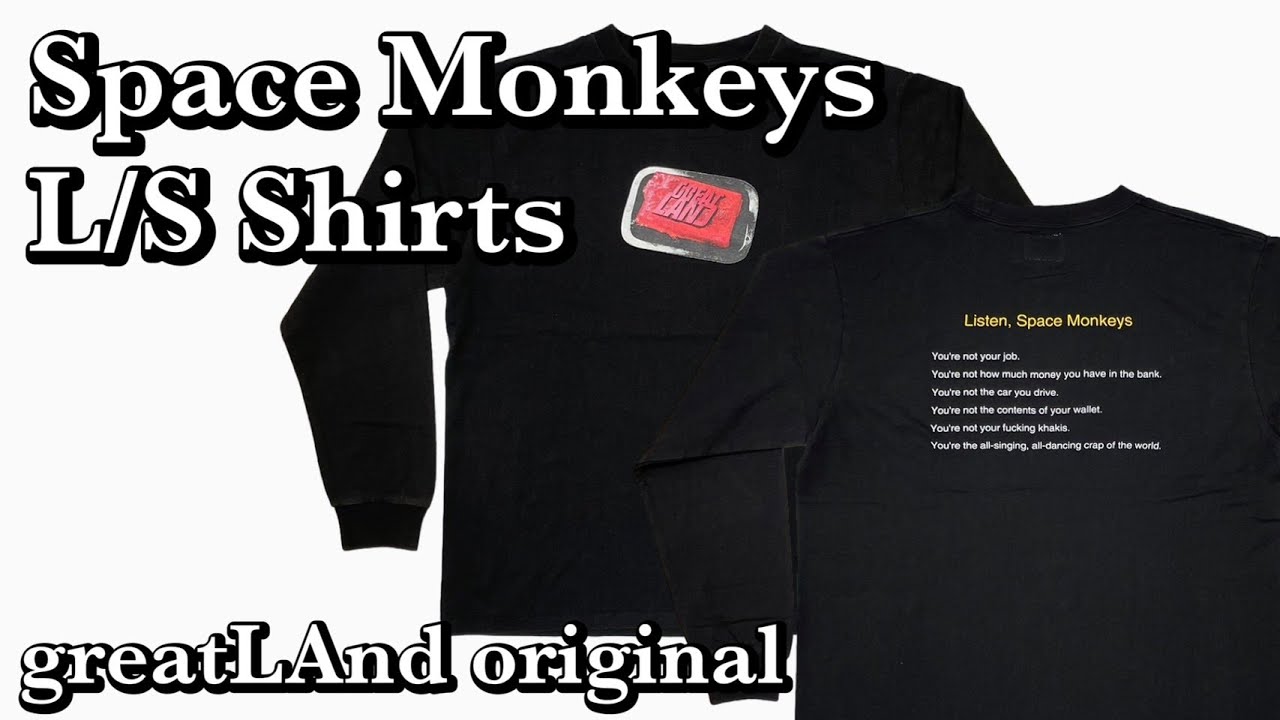 greatLAnd ORIGINAL SPACE MONKEYS S/S TEE greatLAnd SPACE MONKEYS