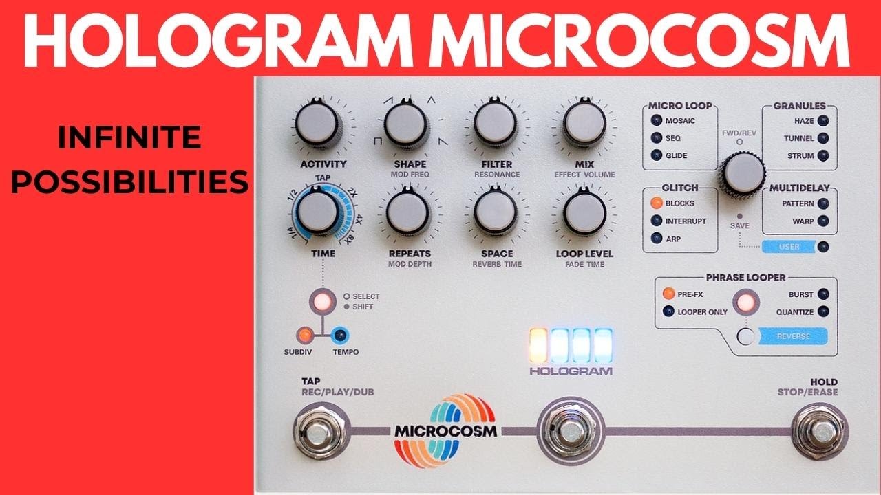 ギター Hologram Electronics Microcosm Microcosm | Granular Looper
