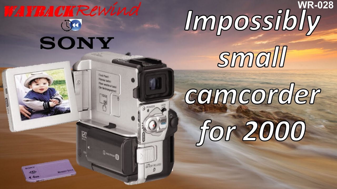Sony DCR PC5 Impossibly small for 2000 - YouTube