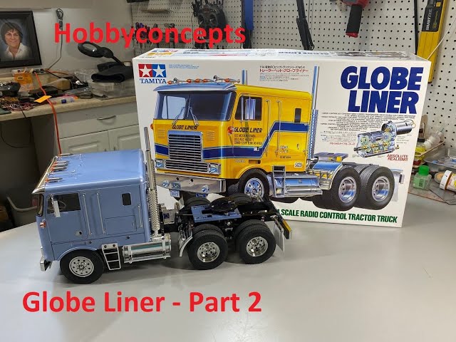 1/14 Tamiya RC Globe Liner Build for Novices - Part 2 - YouTube