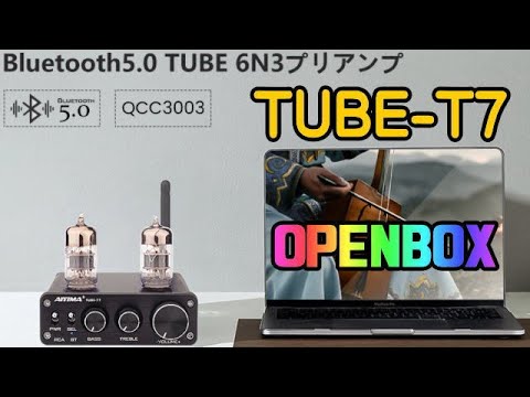 AIYIMA TUBE T7 6N3 真空管プリアンプ - YouTube