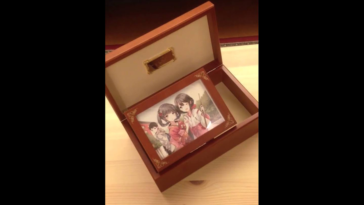 ツナギ蝶オルゴールを鳴らしてみた。 - YouTube