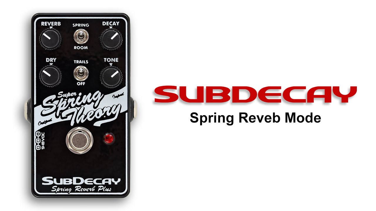 Exploring spring reverb tones with the Super Spring Theory - YouTube